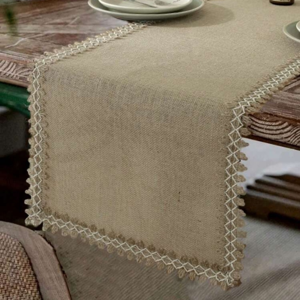 Tan Table Runner
